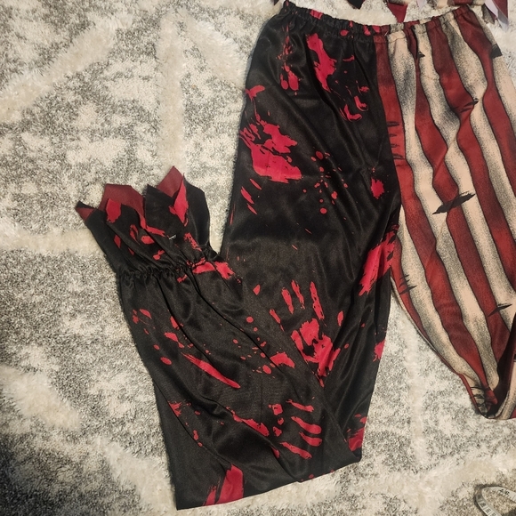 California Costumes Killer Clown Halloween Costume Size 10 Unisex Creepy EUC - Picture 3 of 5